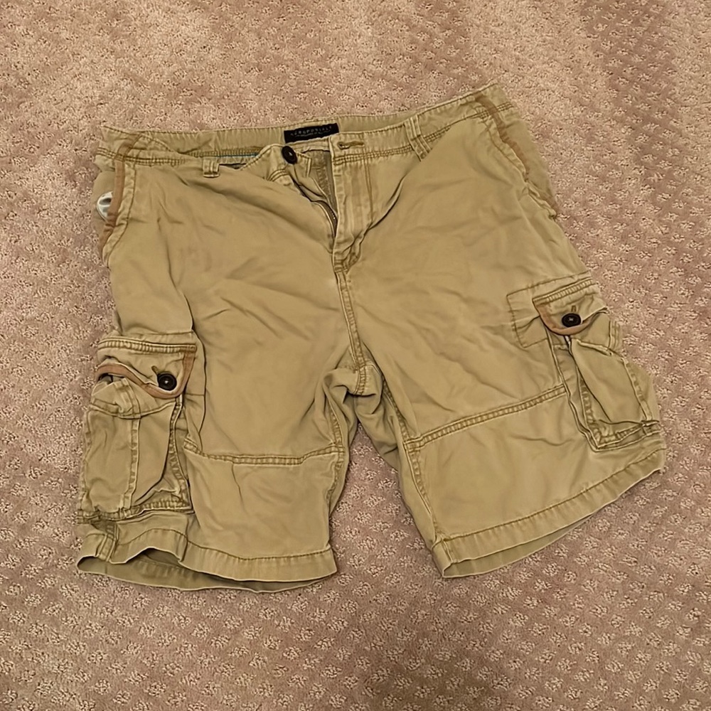 Mens aeropostal cargo shorts